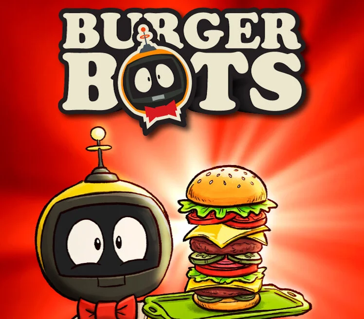 Burger Bots Inc cover, Normogames burger grill