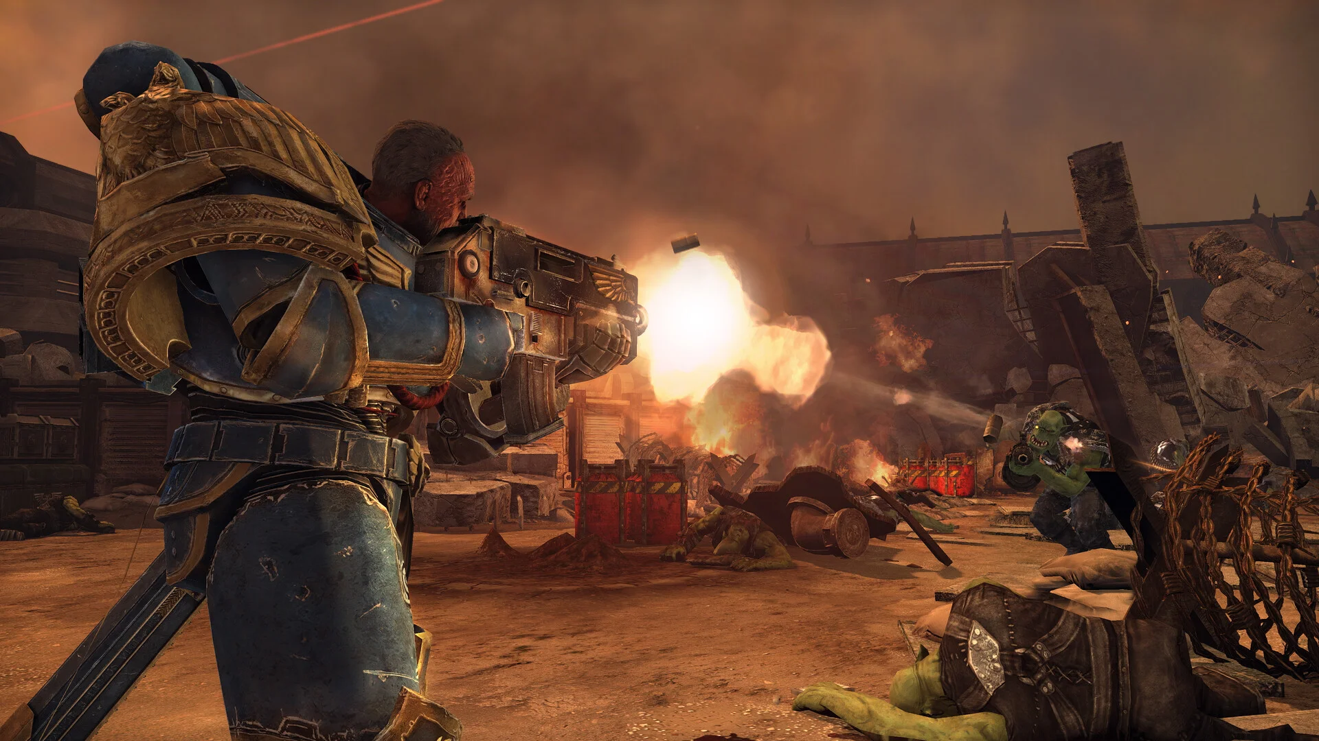Space Marine Master Crafted 8 versus 8 online match