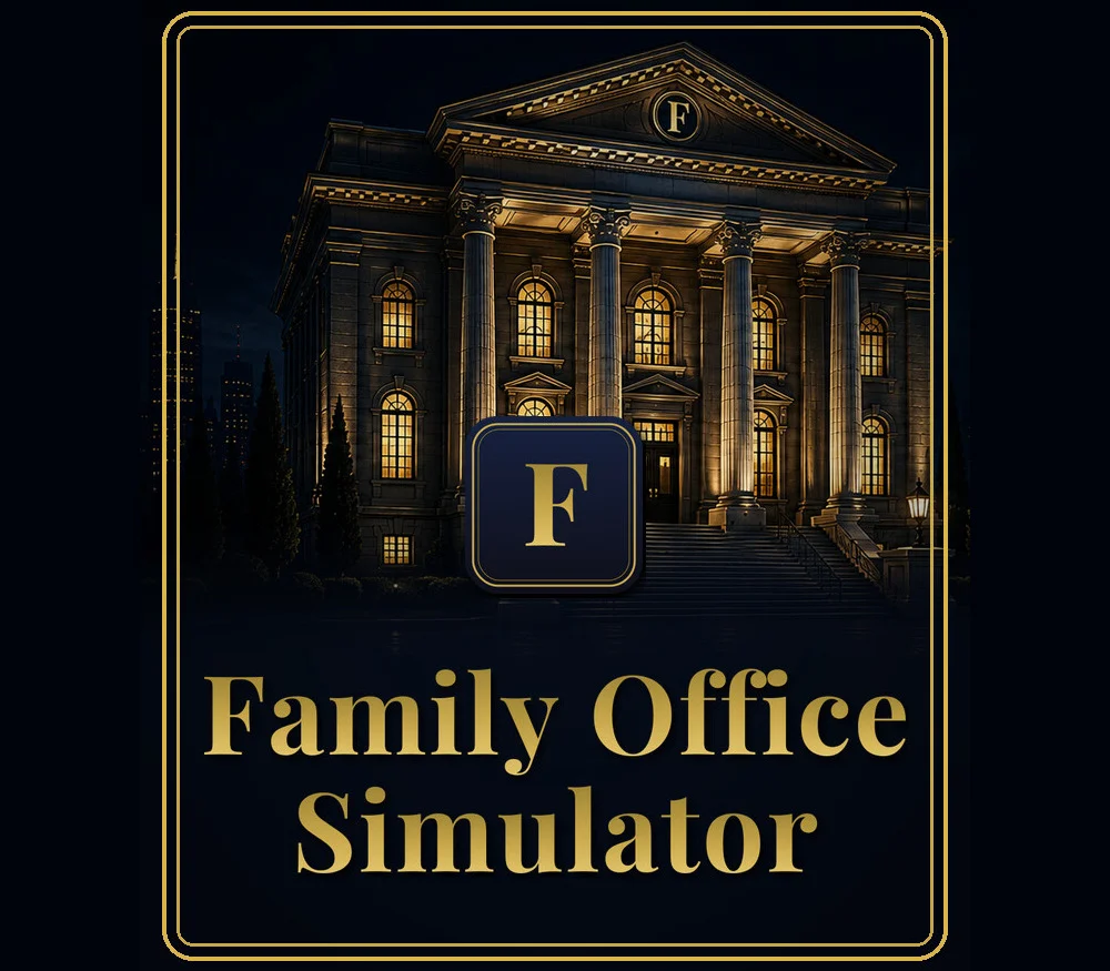 Family Office Simulator cover of a desktop OS desk