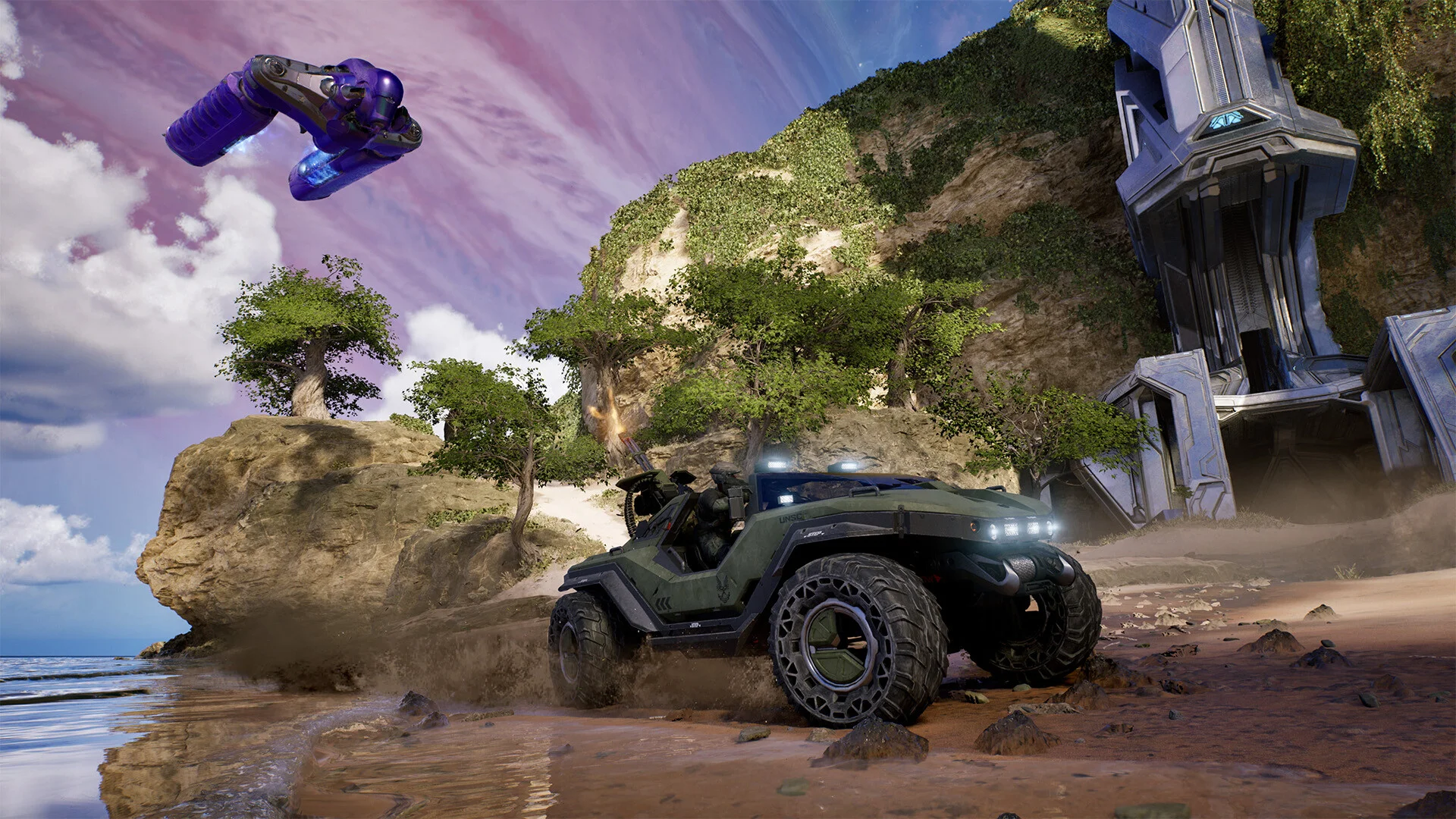 Halo Campaign Evolved co-op combat and vehicles