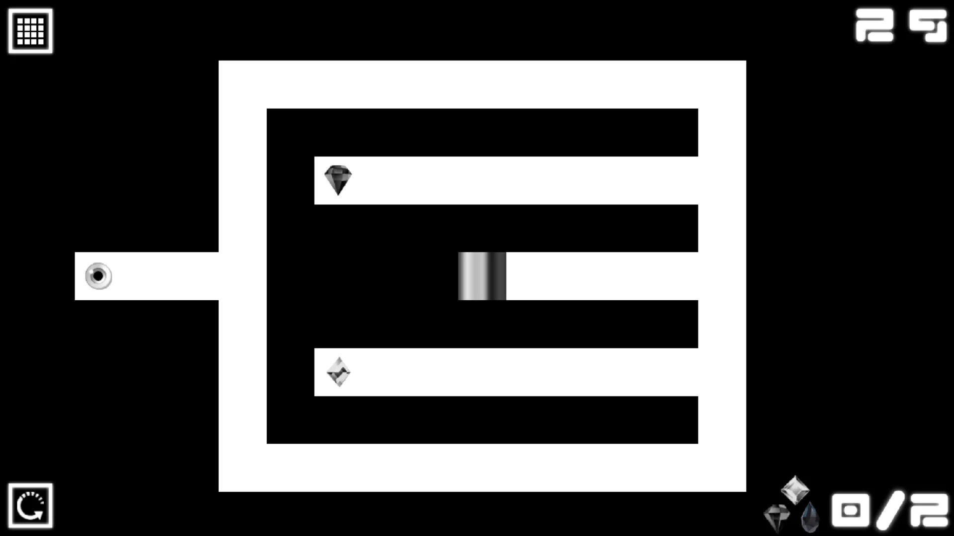 BAFF E eye threading walls to reach a portal