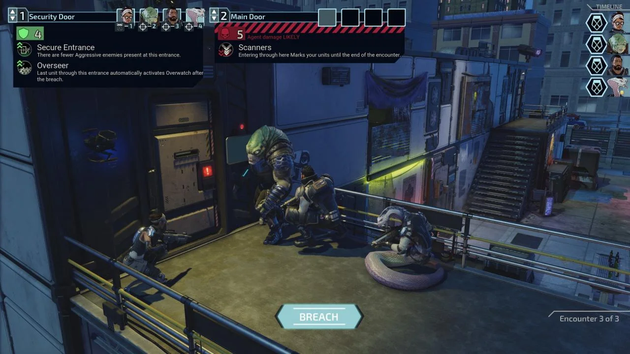 Chimera Squad mixed human and alien agents