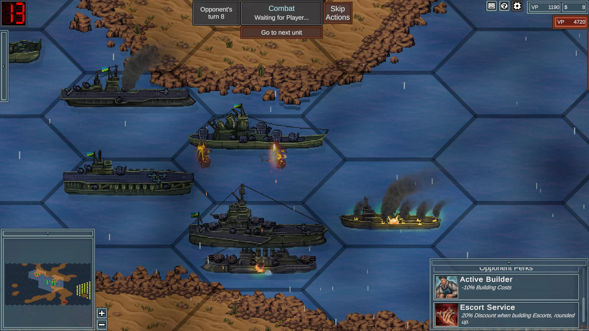 Dread Admiral roguelite naval command gameplay scene