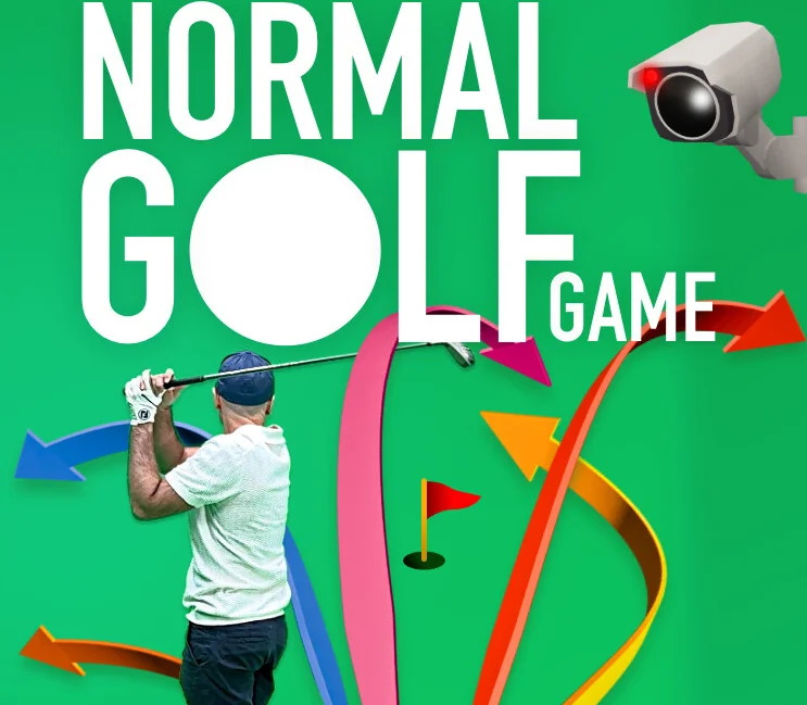 Normal Golf Game cover of a giant physics golf course