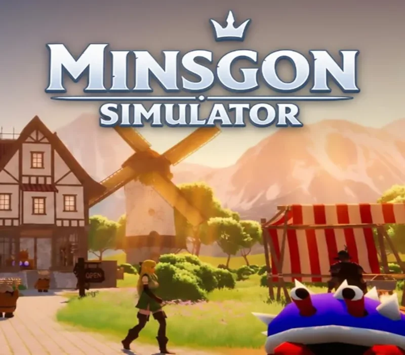 Minsgon Simulator cover, shop full of hatched creatures