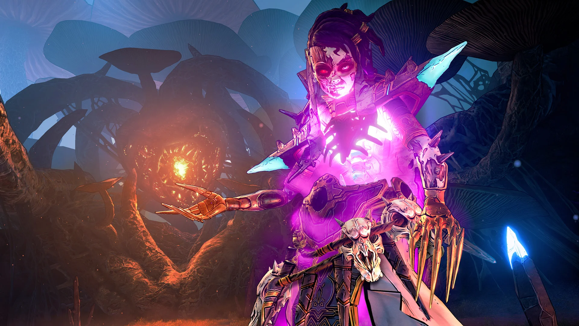 Tiny Tina's Wonderlands Overworld nodes on the campaign map
