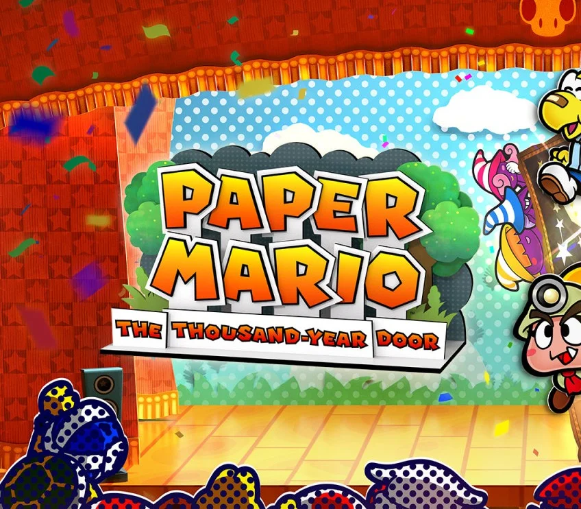 Paper Mario The Thousand-Year Door cover, Rogueport