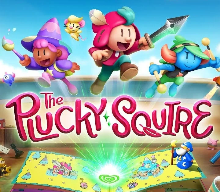 The Plucky Squire Nintendo US key storybook cover