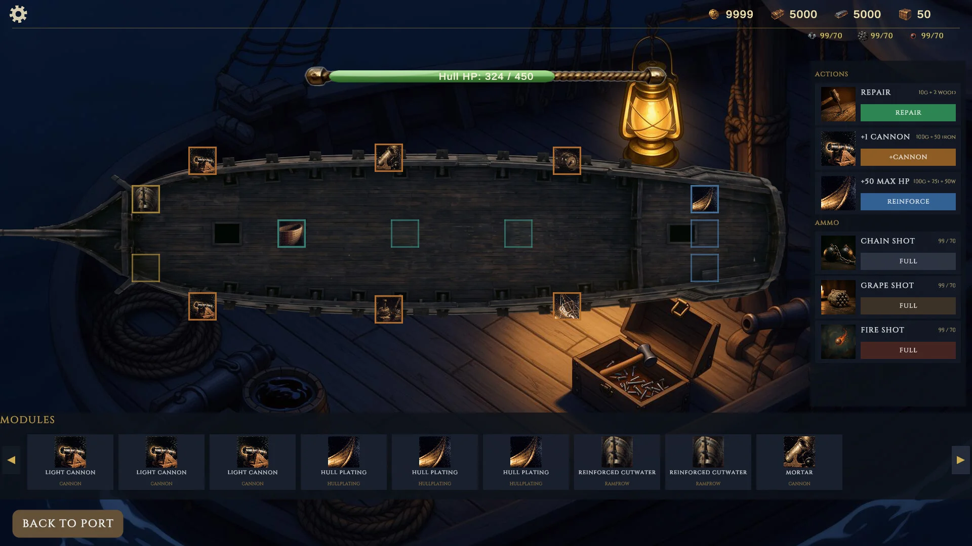 Pirate Twist Port rebuild