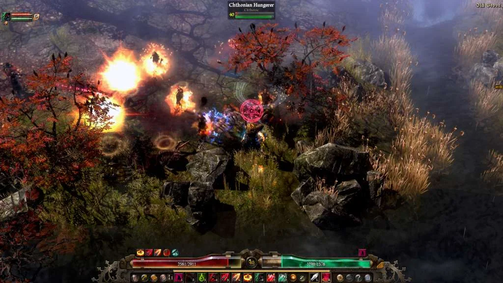 Grim Dawn aether-scarred ruins and dual-class skills