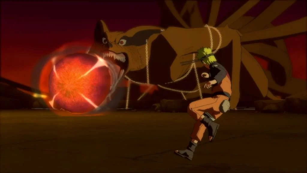 NARUTO STORM Legacy local two-player ninja fight