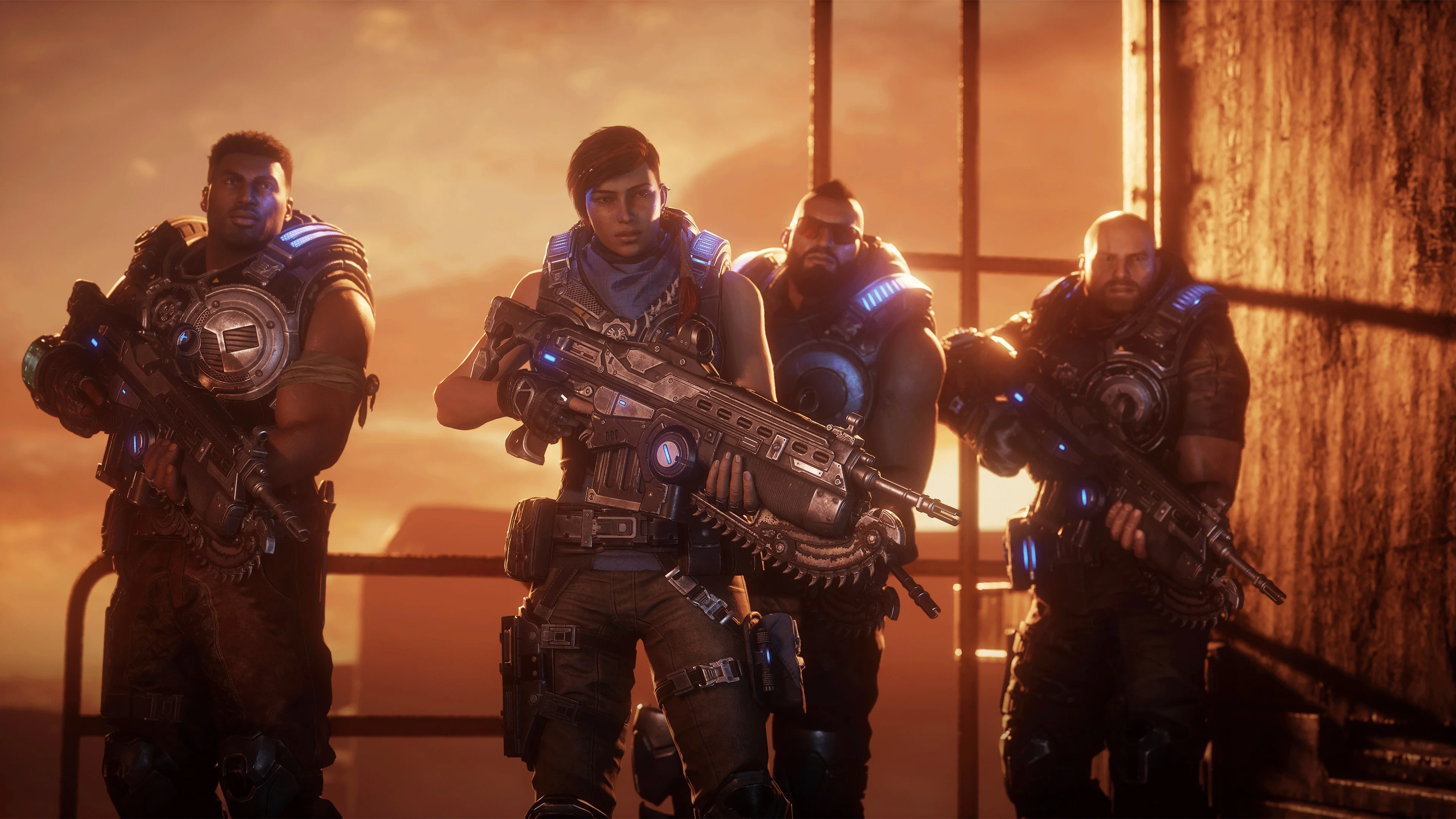 Gears 5 Hivebusters Scorpio Squad on Galangi