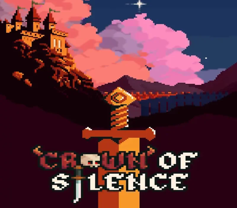 Crown Of Silence cover art, Nyro 2D Metroidvania Souls-like gothic adventure