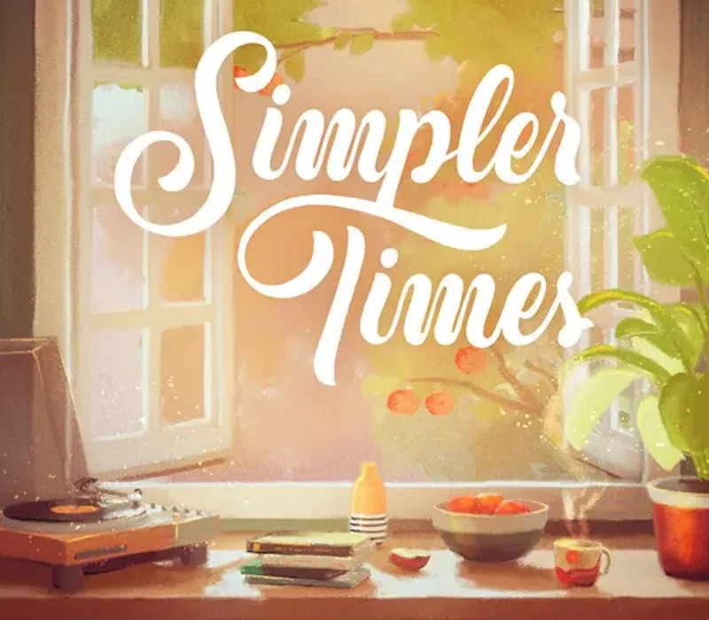 Simpler Times cover art, stoneskip experiential cozy meditation game