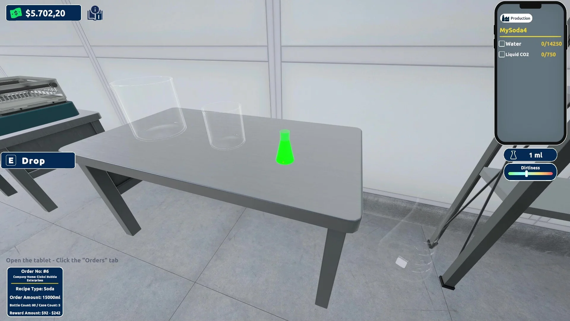 Drink Factory Simulator production line automation