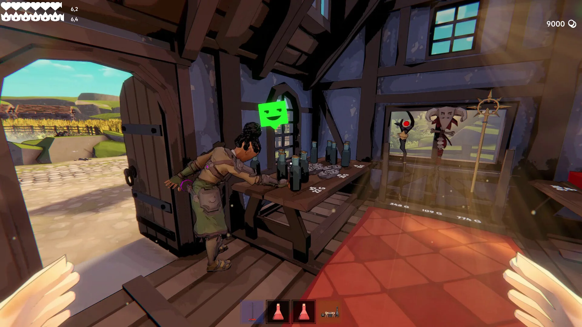 Fell and Sell roguelike slay loot sell survive gameplay screenshot