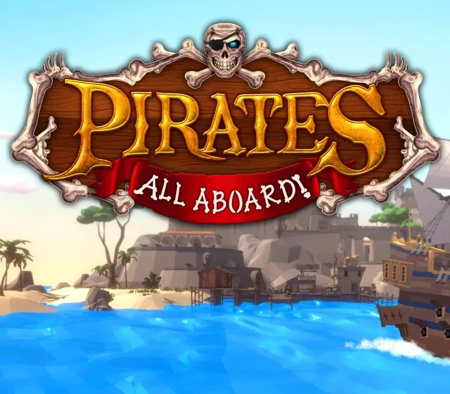 Pirates All Aboard cover, Caribbean ships