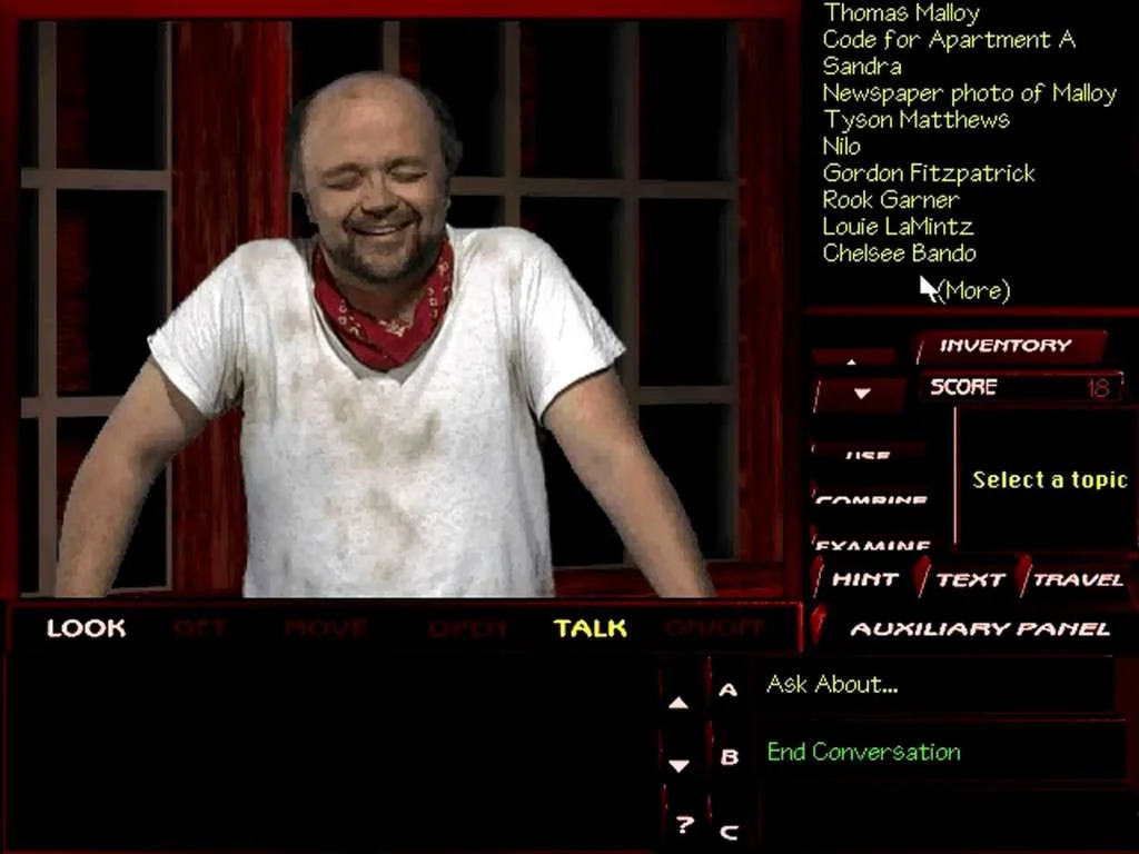 Tex Murphy adventure screenshot GOG PC