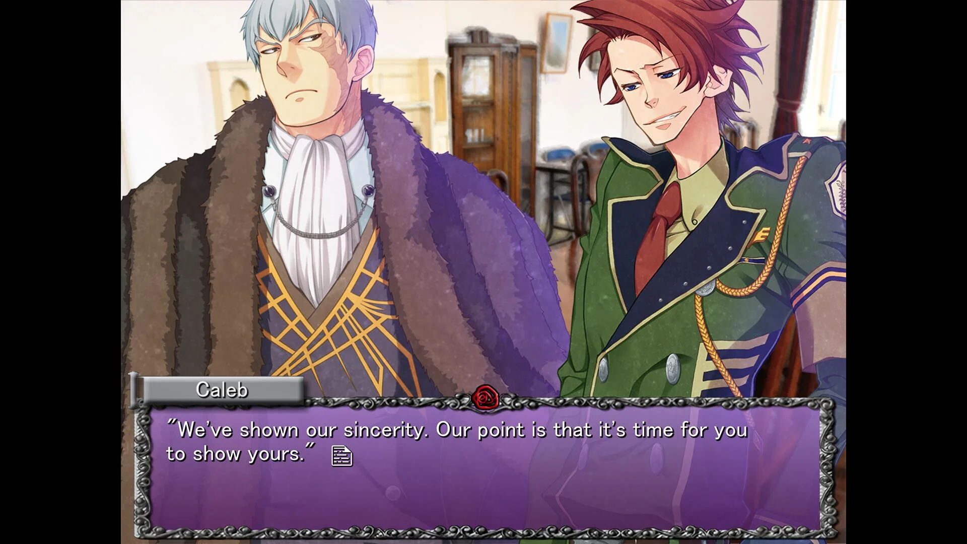 Rose Guns Days Season 2 alternate history Japan visual novel gameplay