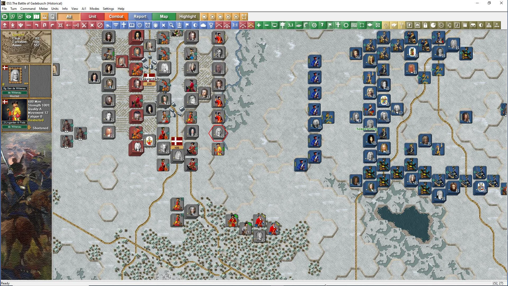 Great Northern War Baltic tactical wargame Swedish Russian campaigns gameplay