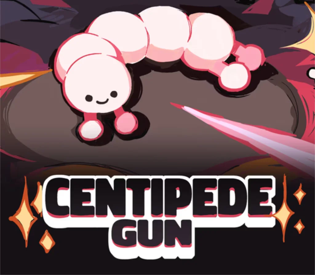 Centipede Gun cover, creature-building roguelite