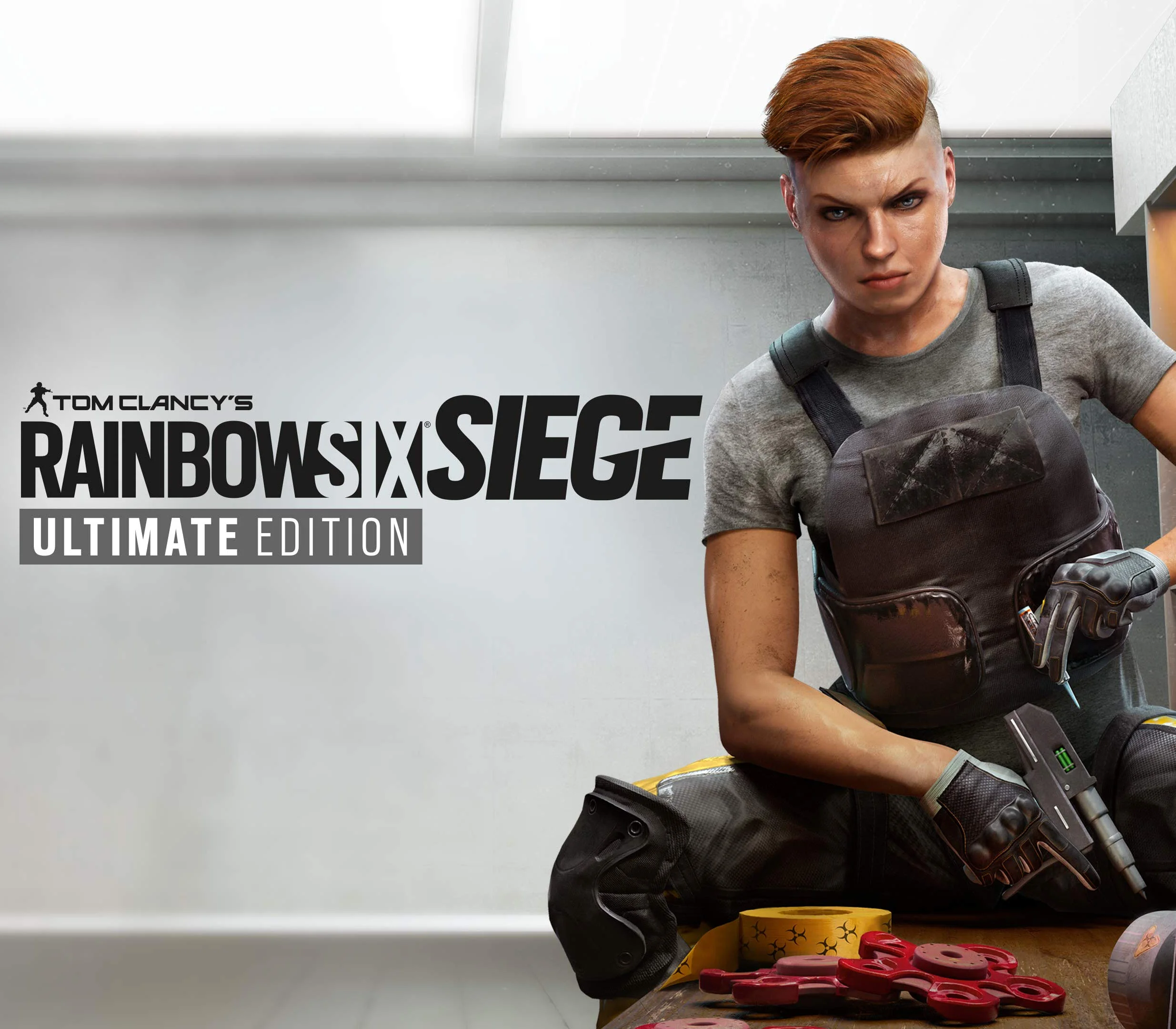 Rainbow Six Siege Year 8 Ultimate cover, 5v5 breach on a live map