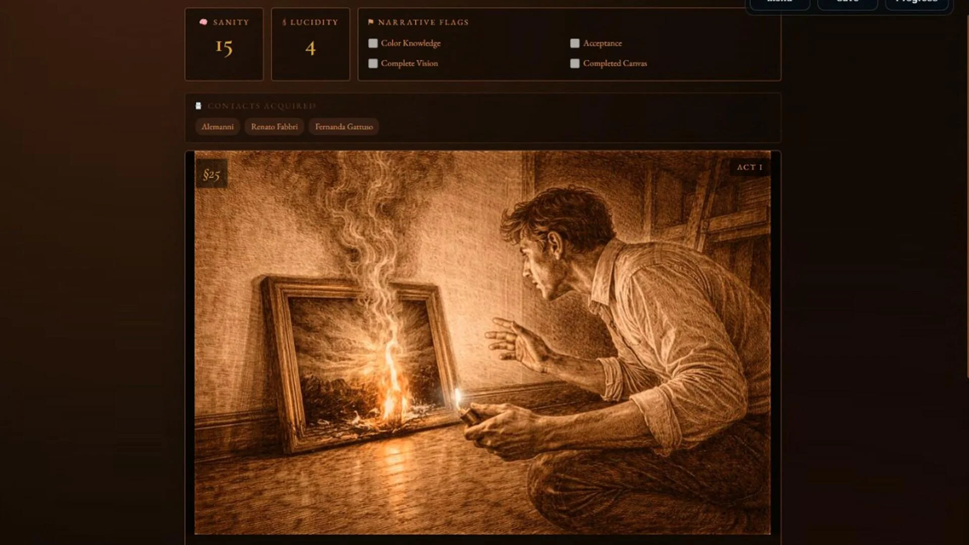 The Pigment extra Via Solferino atelier screenshot