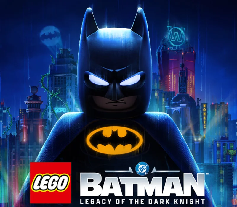 LEGO Batman Legacy Xbox cover Gotham US