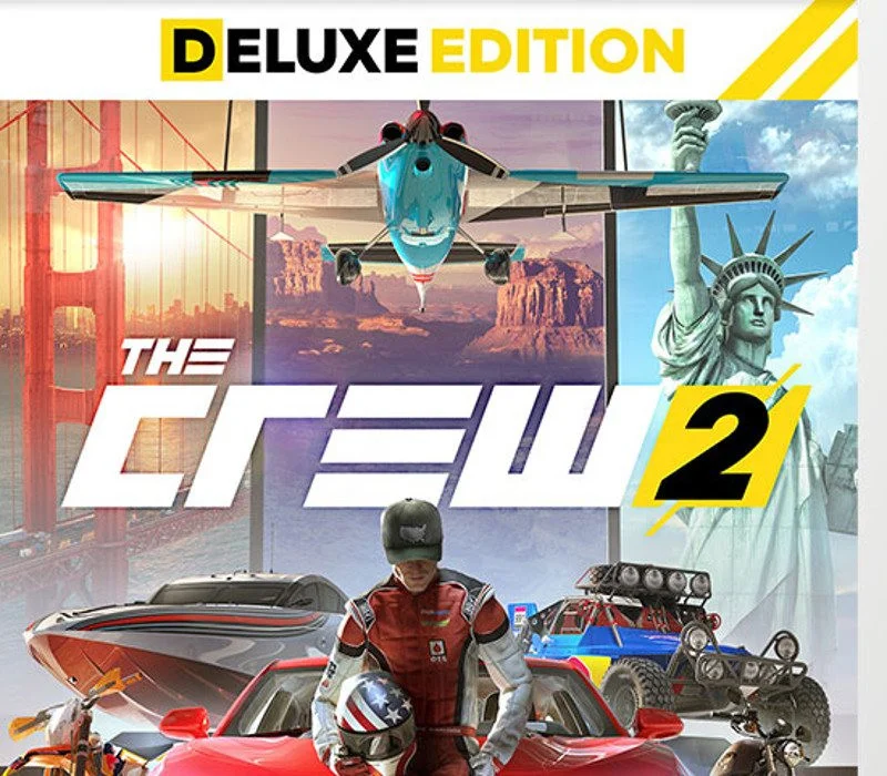 The Crew 2 Deluxe cover, live US map motorsport playlist
