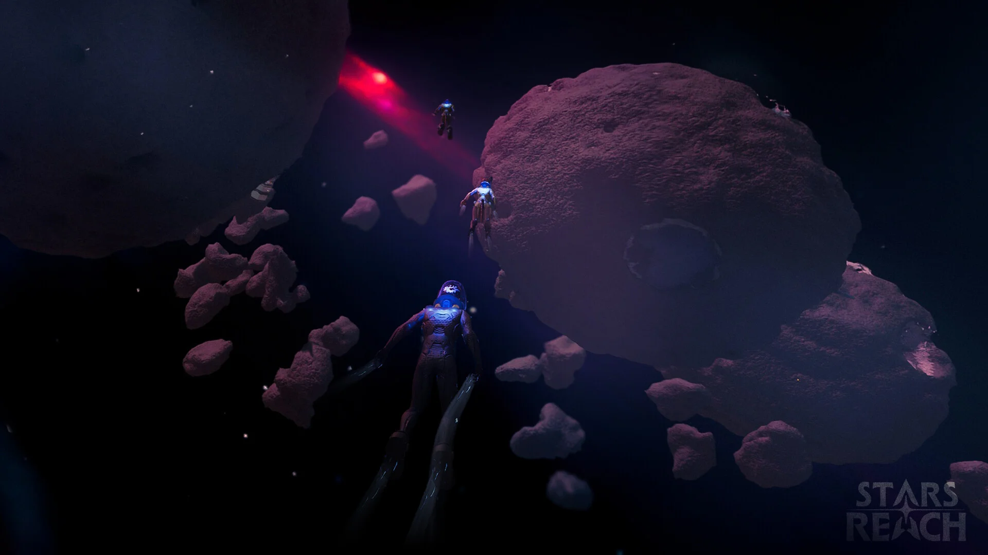 Stars Reach cooperative world transformation survival scene