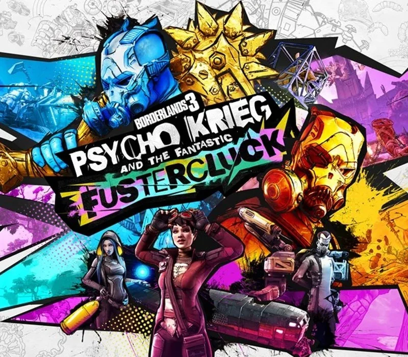 Borderlands 3 - Psycho Krieg and the Fantastic Fustercluck DLC Steam Key Global cover