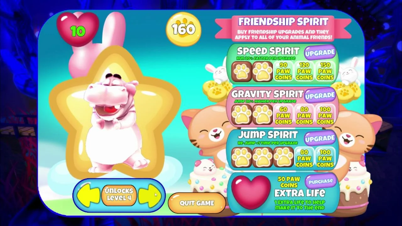 Power Pals extra arcade stage screenshot