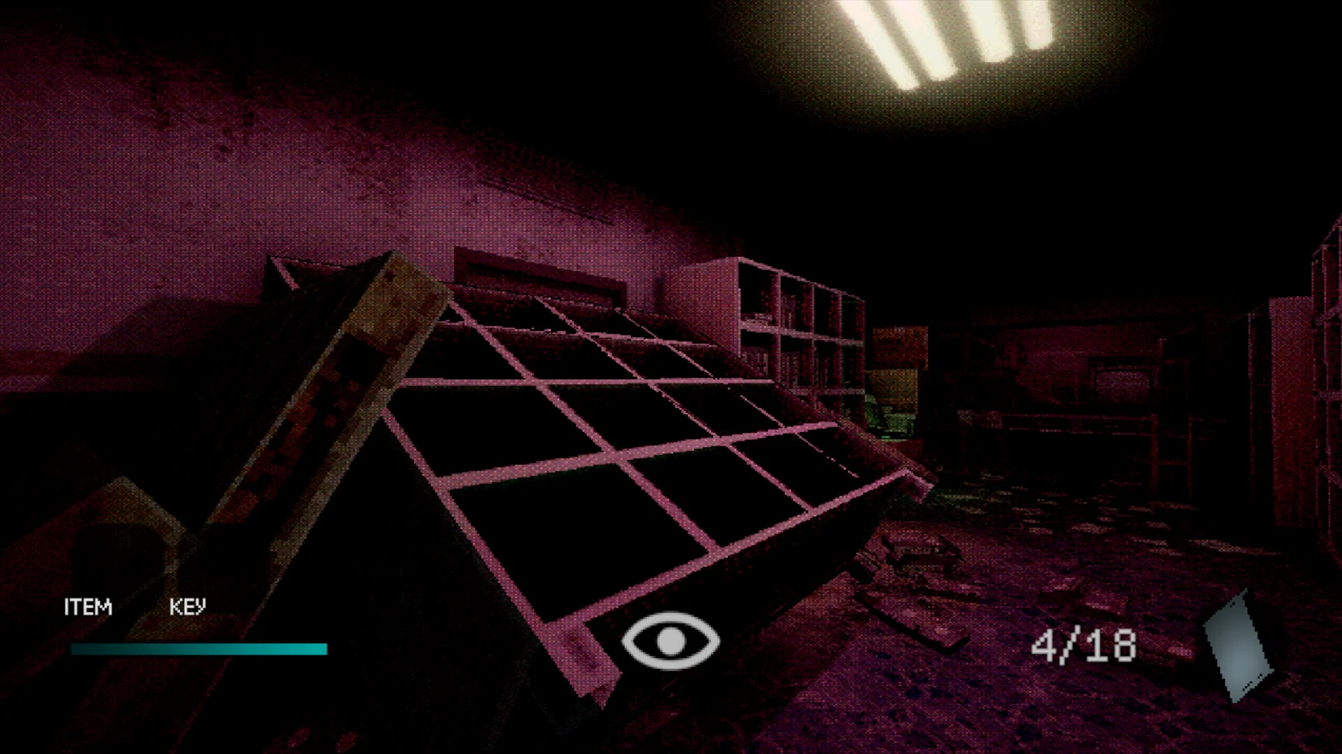 Anomaly lurking in dilapidated halls
