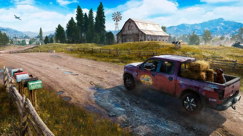 Far Cry 5 online co-op on a cult outpost