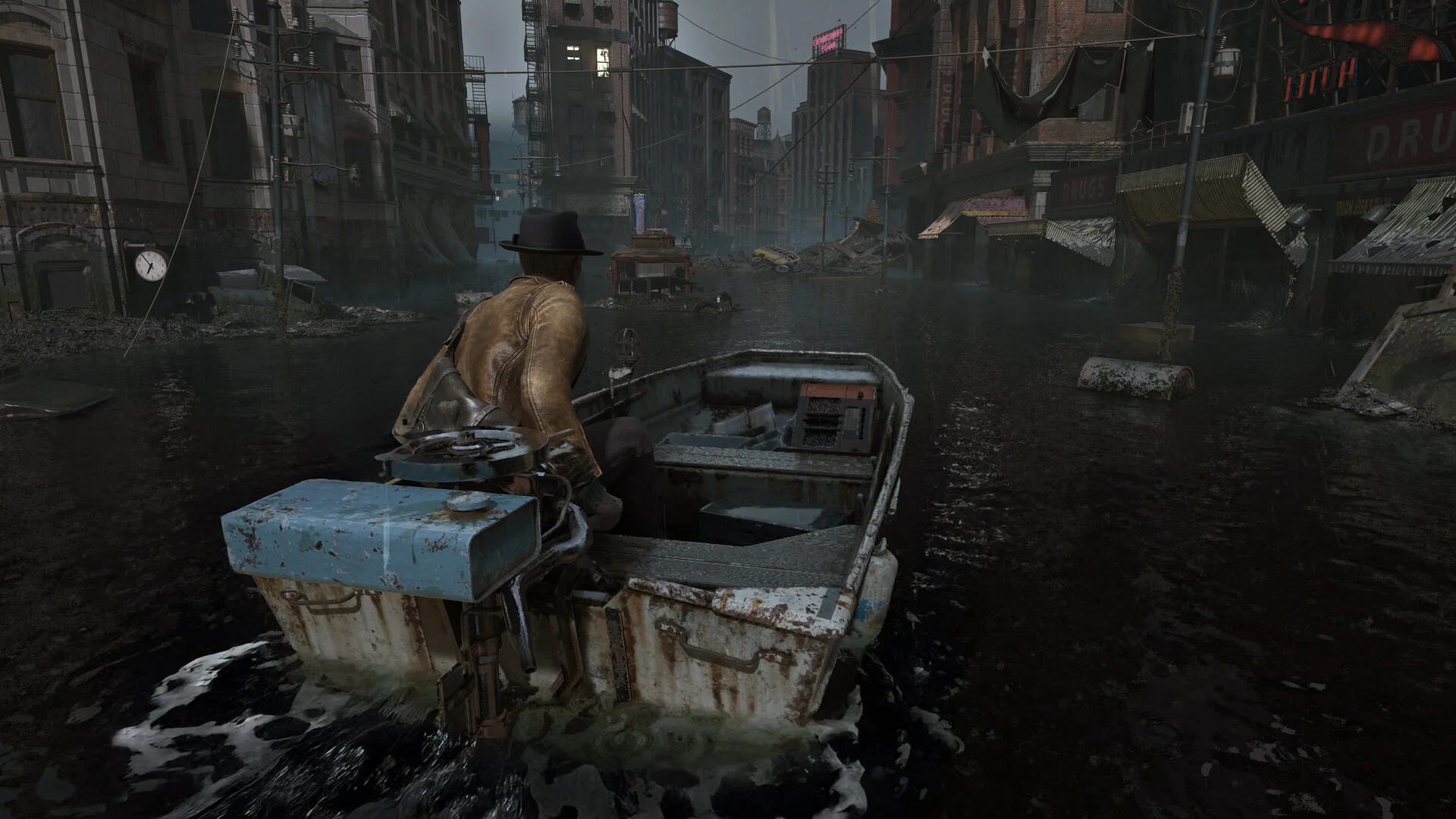 Flooded 1920s Arkham