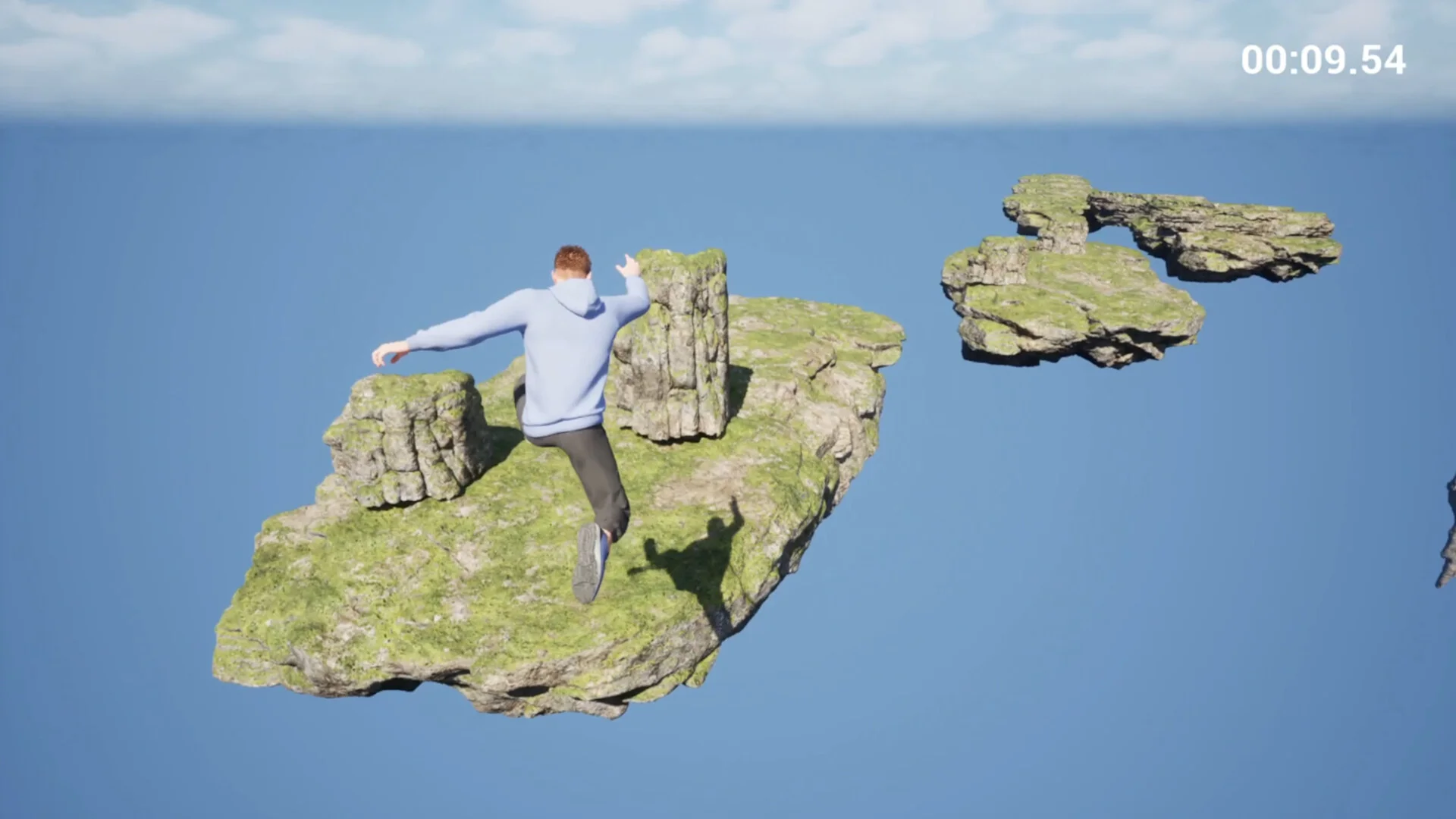 Platformus fluid long-distance platforming flow