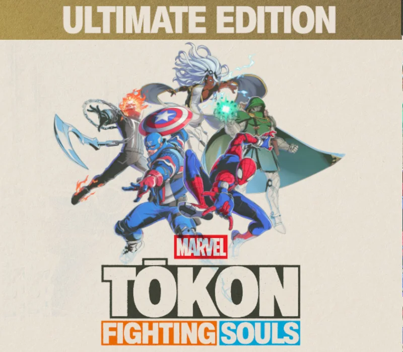 MARVEL Tokon Fighting Souls Ultimate Edition cover with tag fighters