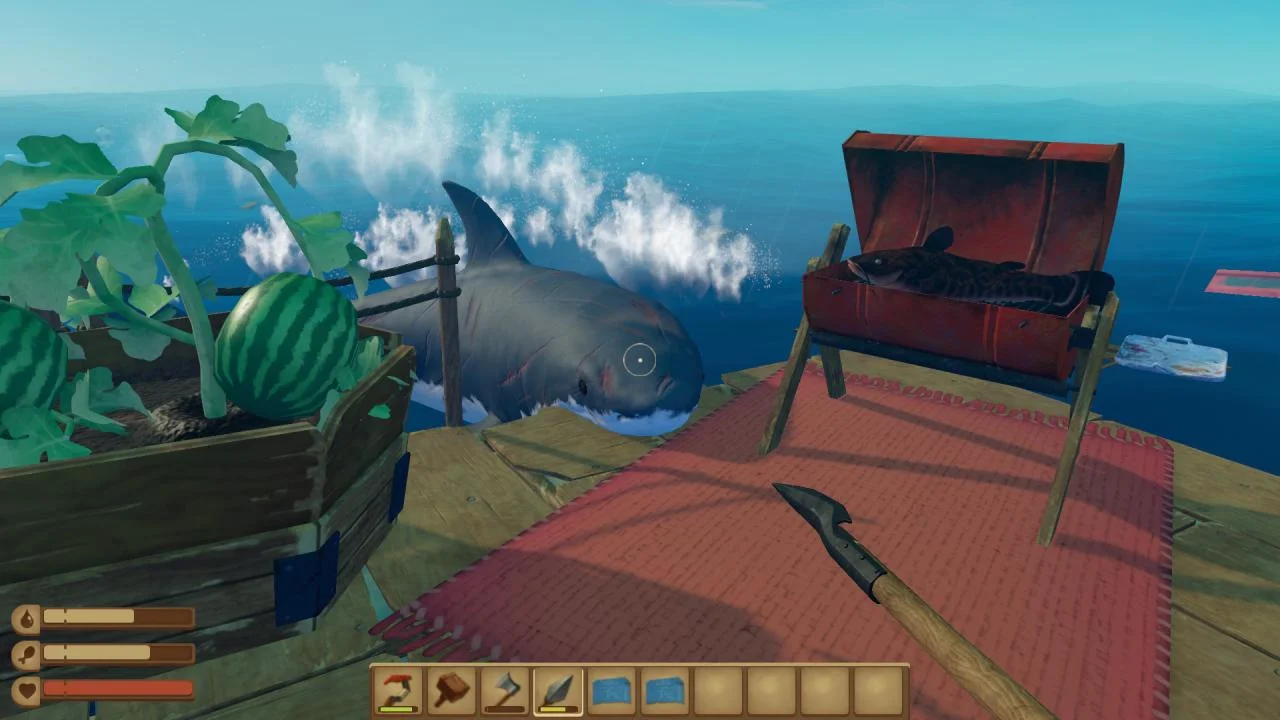 Raft Xbox reef scavenge build EU