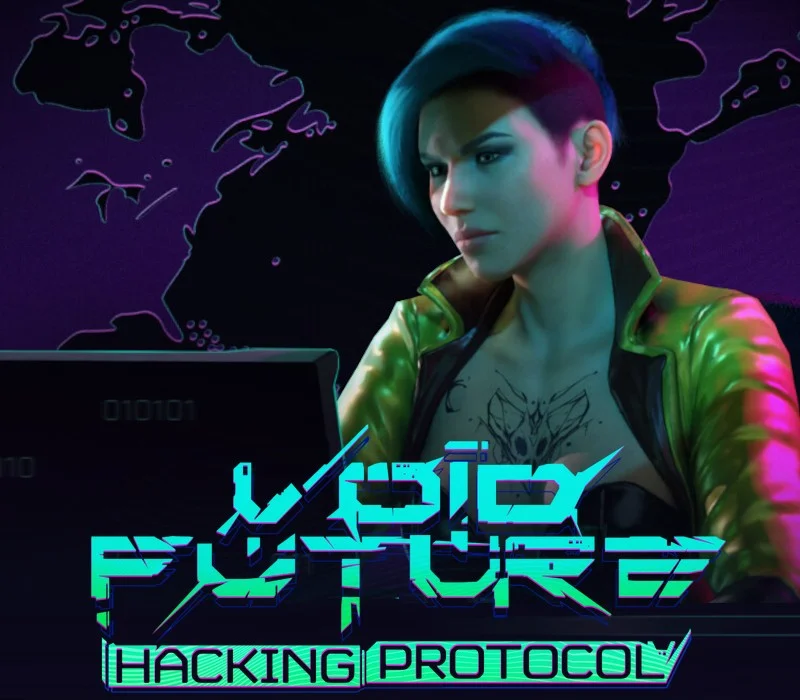 Void Future Hacking Protocol cover of a cyberpunk hack