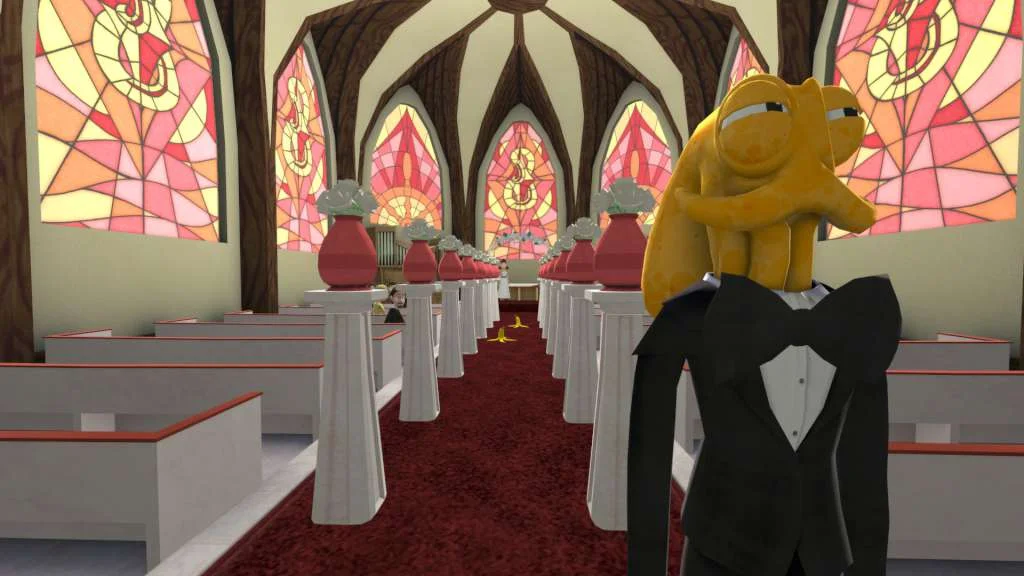 Octodad controlling limbs through household chores