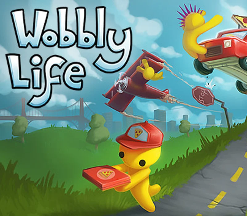 Wobbly Life cover, RubberBandGames physics sandbox jobs and houses