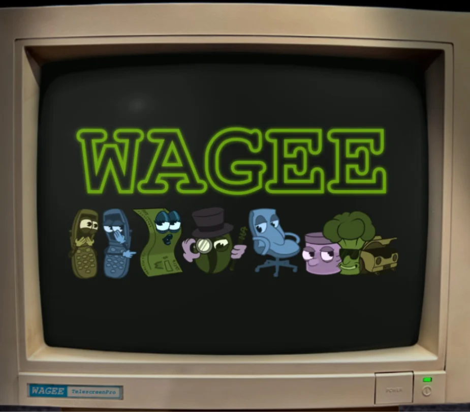 WAGEE cover, WageeWare desk deckbuilder