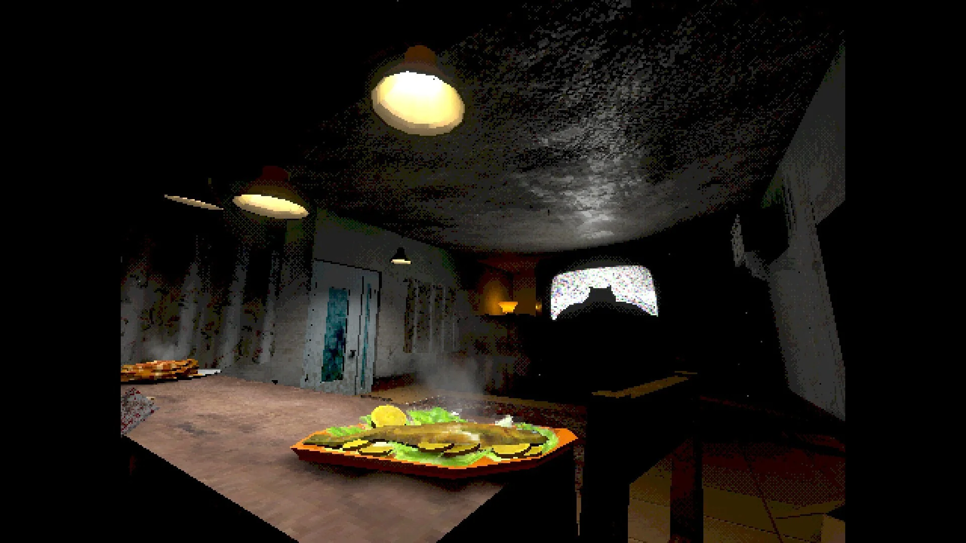 FEED IT first-person search through a maze-like home