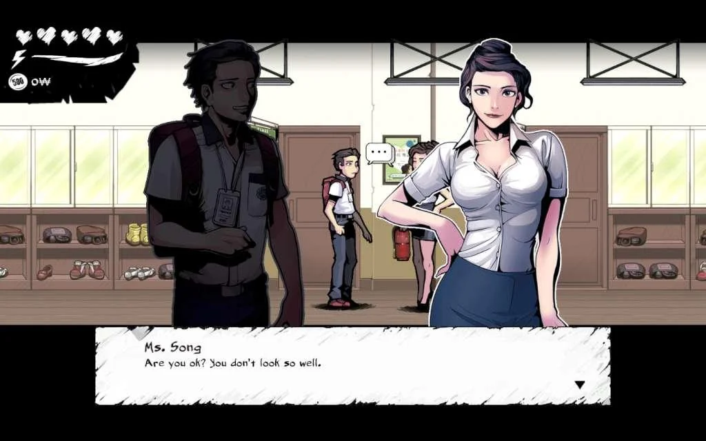 The Coma Recut horror school screenshot GOG PC