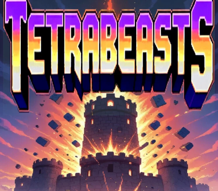 Tetrabeasts row clear firing at an enemy castle
