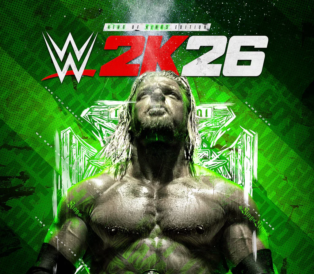 WWE 2K26 King of Kings Edition cover, ring entrance