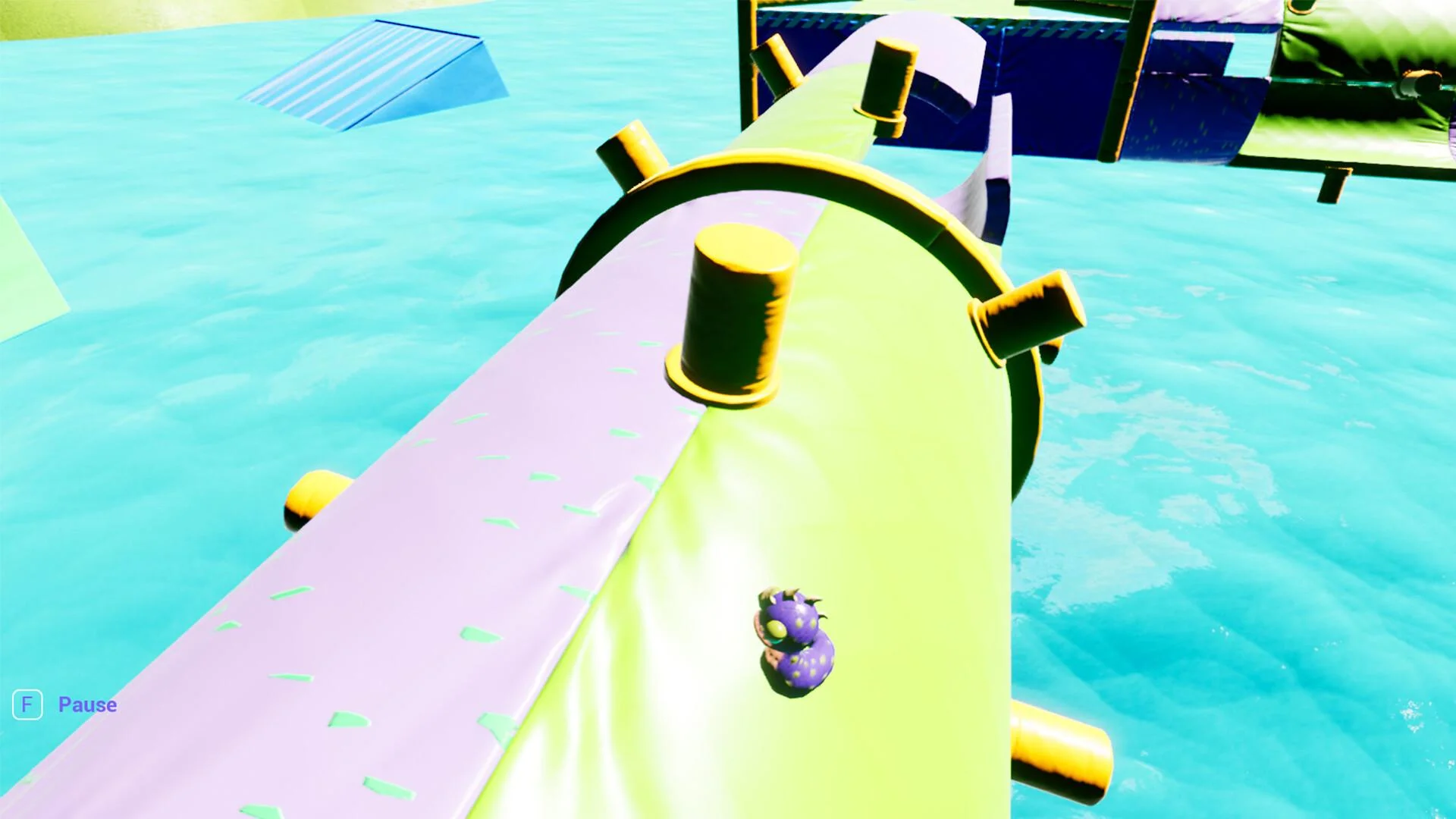 Worm In Rotating Land moving platforms Steam