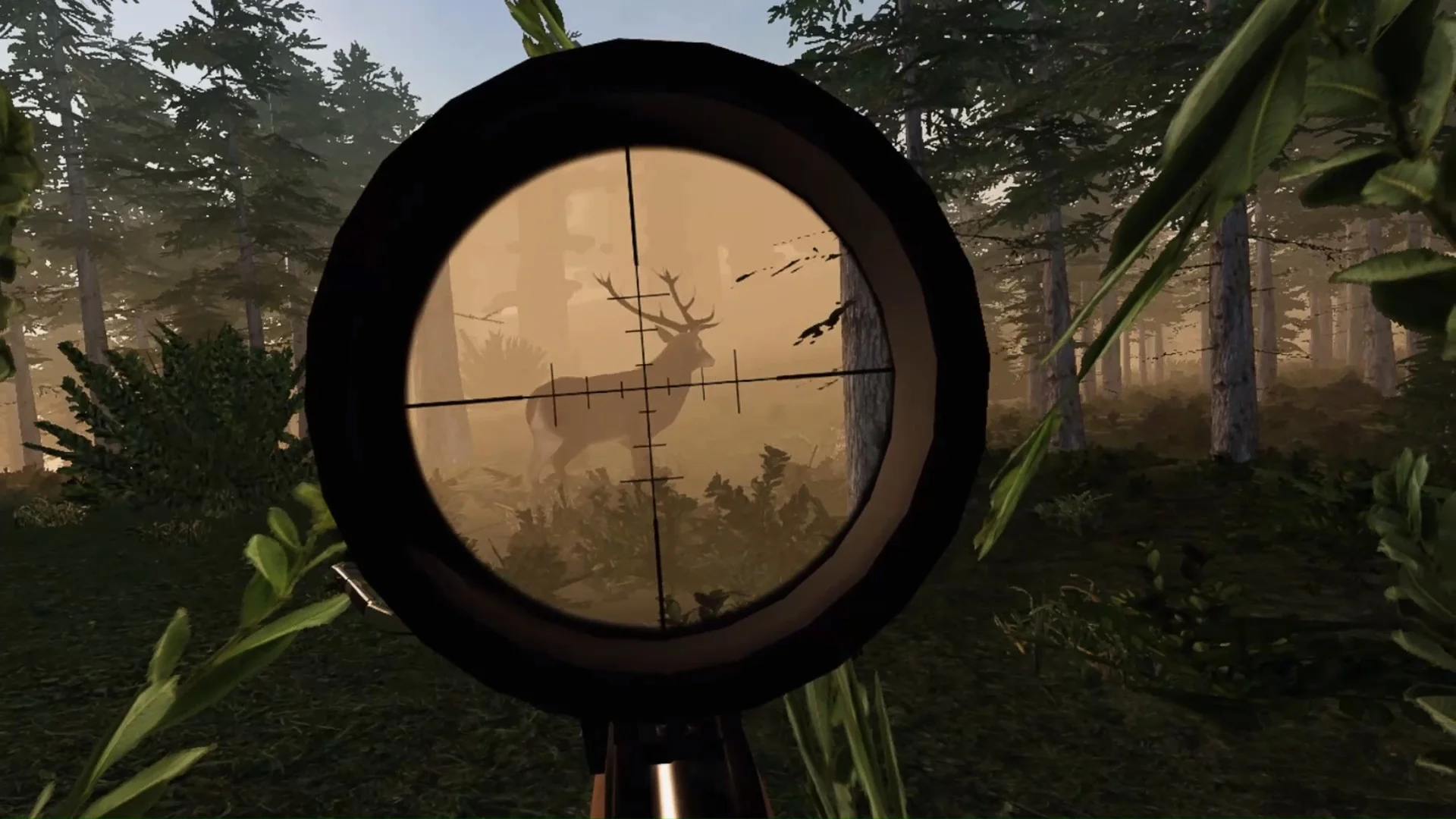 Virtual Hunter open wilderness tracking PSVR2
