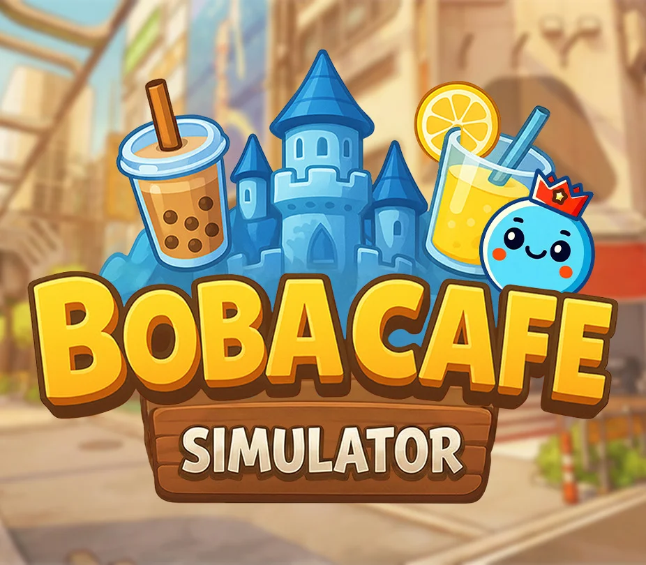 Boba Cafe Simulator cover, Caikemi Sugarville shop