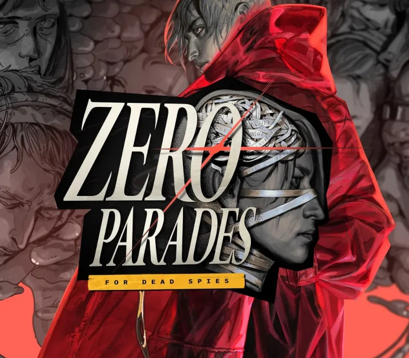 ZERO PARADES: For Dead Spies cover, ZA/UM Portofiro espionage RPG